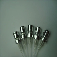 Aluminium perfume spray pump/crimp empty perfume atomizer, 