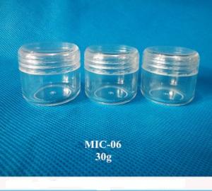 PS types Plastic Jars Cream Containers Cosmetic Bottles Makeup Bottles