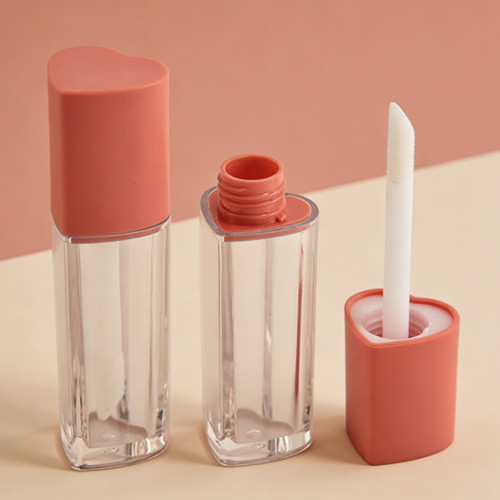 Heart shaped lip gloss tubes, CX-LG006